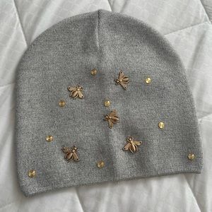 Silver Embellished Tuque